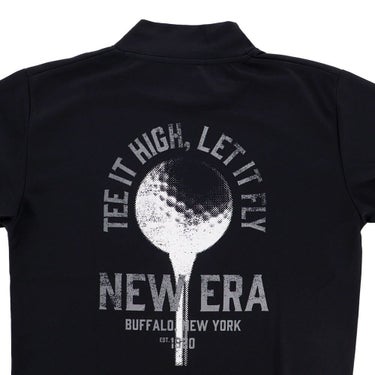 ニューエラ NEW ERA　メンズ 鹿の子 バックプリント 長袖 ハイネックシャツ　2025年モデル 詳細13