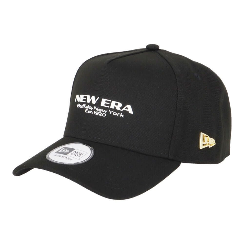 ニューエラ NEW ERA　キャップ 9FORTY A-Frame TPU Logo Metal Flag 14667869 ブラック　2025年モデル ブラック