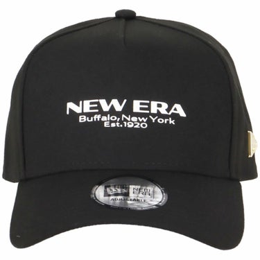 ニューエラ NEW ERA　キャップ 9FORTY A-Frame TPU Logo Metal Flag 14667869 ブラック　2025年モデル 詳細2