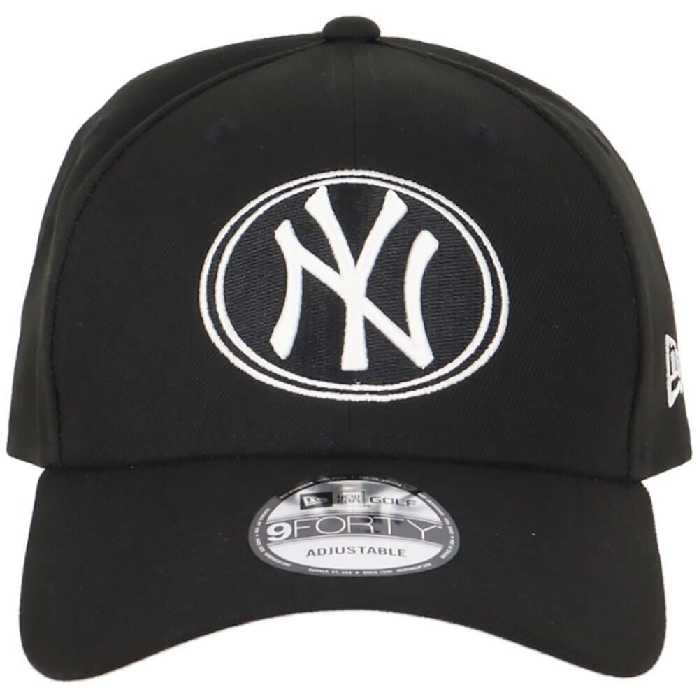 ニューエラ NEW ERA　キャップ 9FORTY MLB Oval ニューヨーク・ヤンキース 14669079 ブラック　2025年モデル 詳細2