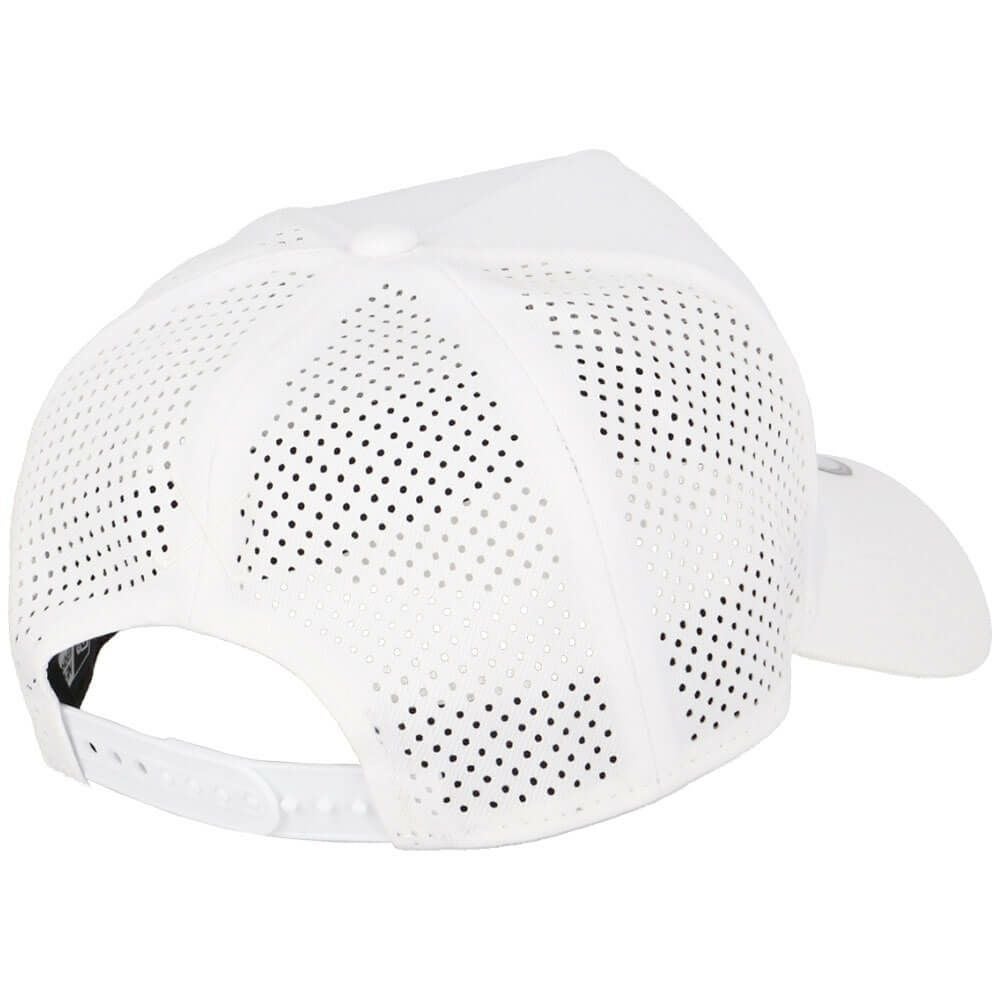 ニューエラ NEW ERA　キャップ 9FORTY A-Frame クラシックロゴ レーザーパフォーテッド 14669130 ホワイト　2025年モデル 詳細1