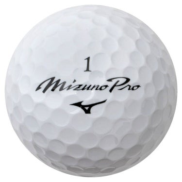 ミズノ MIZUNO　Mizuno Pro S ミズノプロ エス ゴルフボール　1ダース（12球入り）　ホワイト　2025年モデル 詳細3