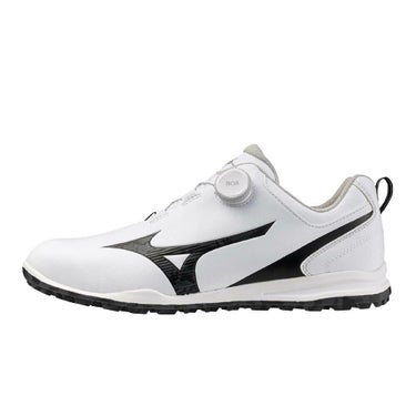 ミズノ MIZUNO　ジーエムスタイル ボア メンズ スパイクレス ゴルフシューズ 51GM2553 02 ホワイト×ブラックカモ　2025年モデル ホワイト×ブラックカモ