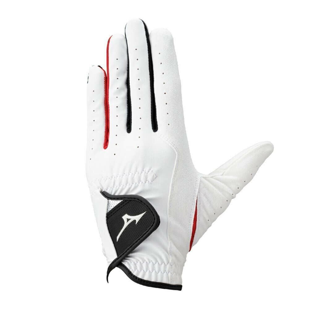 ミズノ MIZUNO COMFYGRIP コンフィグリップ メンズ ゴルフグローブ 5MGML551 01 ホワイト 2025年モデル
