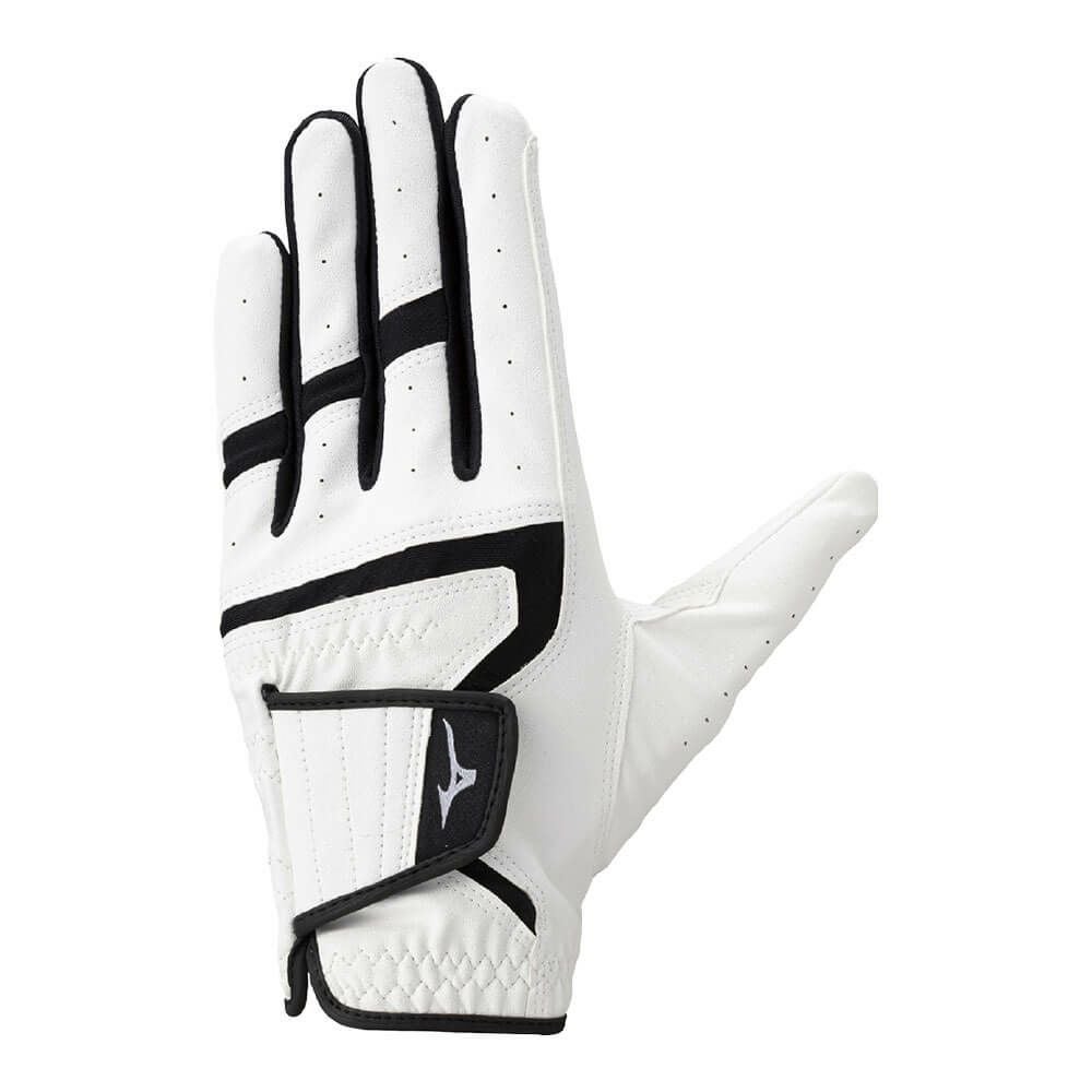 ミズノ MIZUNO　MX エムエックス メンズ ゴルフグローブ 5MGML553 01 ホワイト　2025年モデル ホワイト（01）