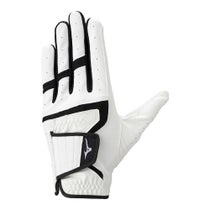 ミズノ MIZUNO　MX エムエックス メンズ ゴルフグローブ 5MGML553 01 ホワイト　2025年モデル