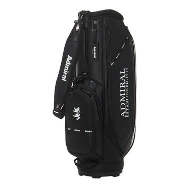 アドミラル Admiral　トラッド キャディバッグ ADMG5BC7 10 ブラック　2025年モデル ブラック