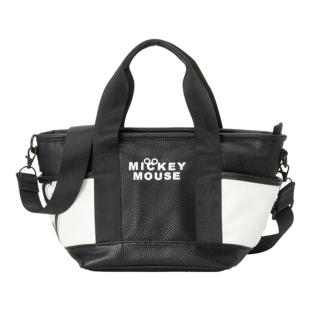 ディズニー モノクローム ミッキー ゴルフ ラウンドバッグ XYMG5FB2 10 ブラック　2025年モデル ブラック