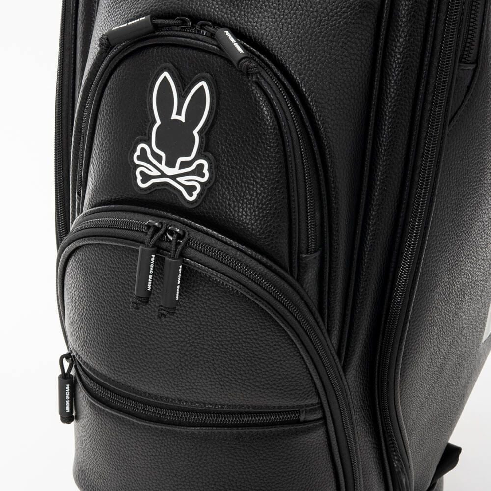 サイコバニー PsychoBunny　MONOTONE EDITION キャディバッグ PBMG5FC2 10 ブラック　2025年モデル ブラック 詳細7