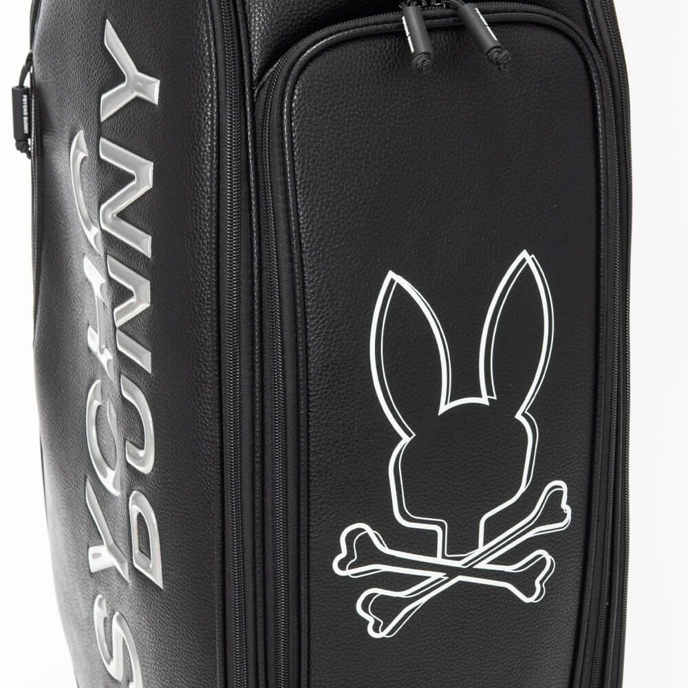 サイコバニー PsychoBunny　MONOTONE EDITION キャディバッグ PBMG5FC2 10 ブラック　2025年モデル ブラック 詳細13