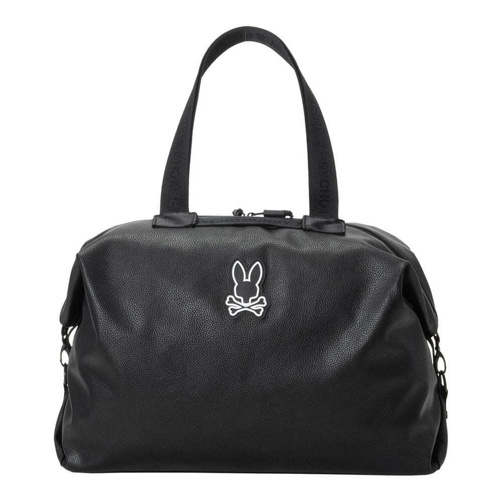 サイコバニー PsychoBunny　MONOTONE EDITION ボストンバック PBMG5FB2 10 ブラック　2025年モデル ブラック