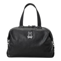 サイコバニー PsychoBunny　MONOTONE EDITION ボストンバック PBMG5FB2 10 ブラック　2025年モデル ブラック