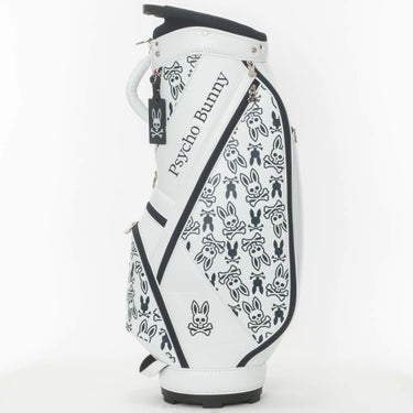 サイコバニー PsychoBunny　MONOGRAM キャディバッグ PBMG5FC5 00 ホワイト　2025年モデル ホワイト 詳細4
