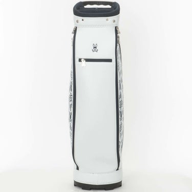 サイコバニー PsychoBunny　MONOGRAM キャディバッグ PBMG5FC5 00 ホワイト　2025年モデル ホワイト 詳細6