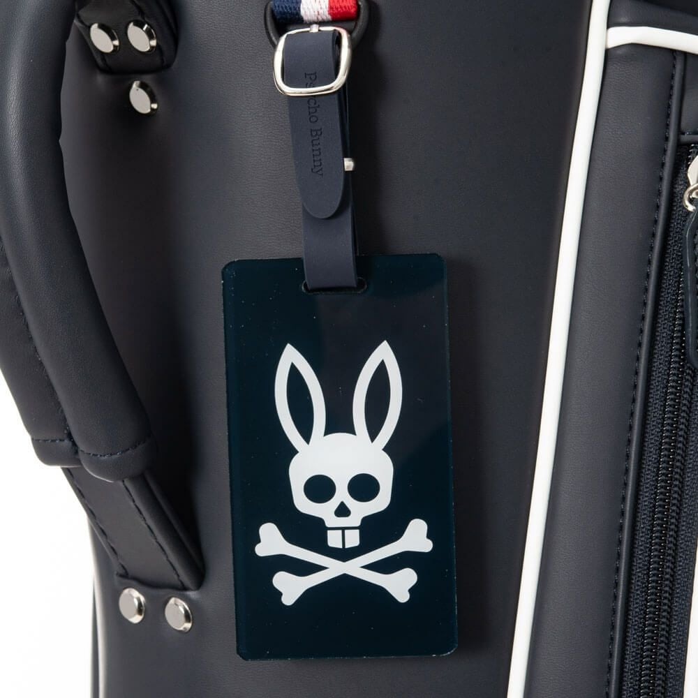 PSYCHO BUNNY スタンドキャディバッグ ブラック LWG サイコバニー PsychoBunny LWG スタンドキャディバッグ PBMG5FC6 30