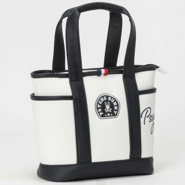 サイコバニー PsychoBunny　ラウンドバッグ LWG ラウンドバッグ PBMG5FBA 00 ホワイト　2025年モデル ホワイト 詳細4