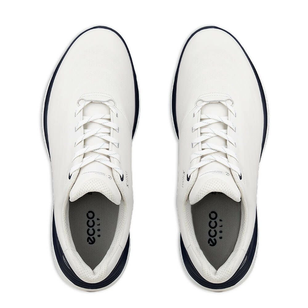 ecco エコー　LT1 エルティーワン レース メンズ スパイクレス ゴルフシューズ 132264 51293 WHITE/MARINE　2025年モデル 詳細4