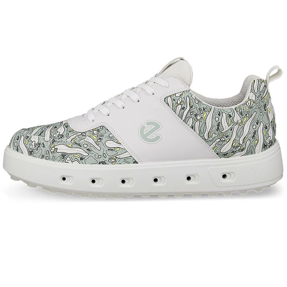 ecco エコー　STREET 720 ストリート セブントゥエンティ メンズ スパイクレス ゴルフシューズ 111724 54418 WHITE/ICE FLOWER　2025年モデル 詳細1