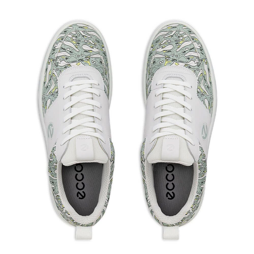 ecco エコー　STREET 720 ストリート セブントゥエンティ メンズ スパイクレス ゴルフシューズ 111724 54418 WHITE/ICE FLOWER　2025年モデル 詳細5