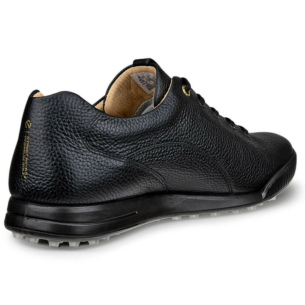 ecco エコー　STREET RETRO ストリートレトロ メンズ ソフトスパイク ゴルフシューズ 150634 01001 BLACK　2025年モデル 詳細4