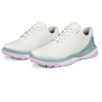 ecco エコー　LT1 エルティーワン レース　レディース スパイクレス ゴルフシューズ 132753 54418 WHITE/ICE FLOWER　2025年モデル