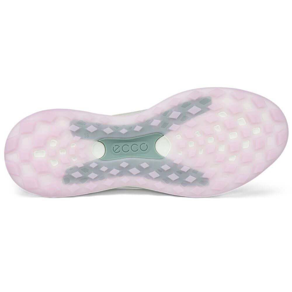 ecco エコー　LT1 エルティーワン レース レディース スパイクレス ゴルフシューズ 132753 54418 WHITE/ICE FLOWER　2025年モデル 詳細2