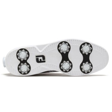 フットジョイ　イーコンフォート ボア 2025年モデル レディース ソフトスパイク ゴルフシューズ 98768 ホワイト/ブラック/レッド 詳細4