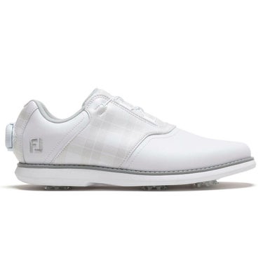 フットジョイ　イーコンフォート ボア 2025年モデル レディース ソフトスパイク ゴルフシューズ 98773 ホワイト/ホワイト/グレー 詳細2