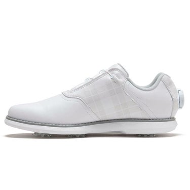 フットジョイ　イーコンフォート ボア 2025年モデル レディース ソフトスパイク ゴルフシューズ 98773 ホワイト/ホワイト/グレー 詳細3