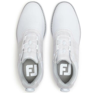 フットジョイ　イーコンフォート ボア 2025年モデル レディース ソフトスパイク ゴルフシューズ 98773 ホワイト/ホワイト/グレー 詳細6