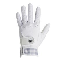 フットジョイ FootJoy　イーコンフォート 2025年モデル レディース ゴルフグローブ FGLE25 WG ホワイト/グレー