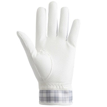 フットジョイ FootJoy　eComfort イーコンフォート 2025年モデル レディース 両手用 ゴルフグローブ FGLE25 WG ホワイト/グレー 詳細2