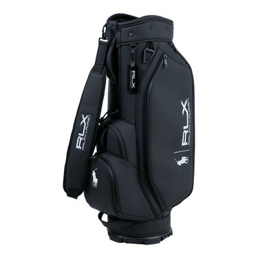 RLX GOLF　プレミアムシリーズ メンズ キャディバッグ RLC017 BK ブラック　2025年モデル ブラック