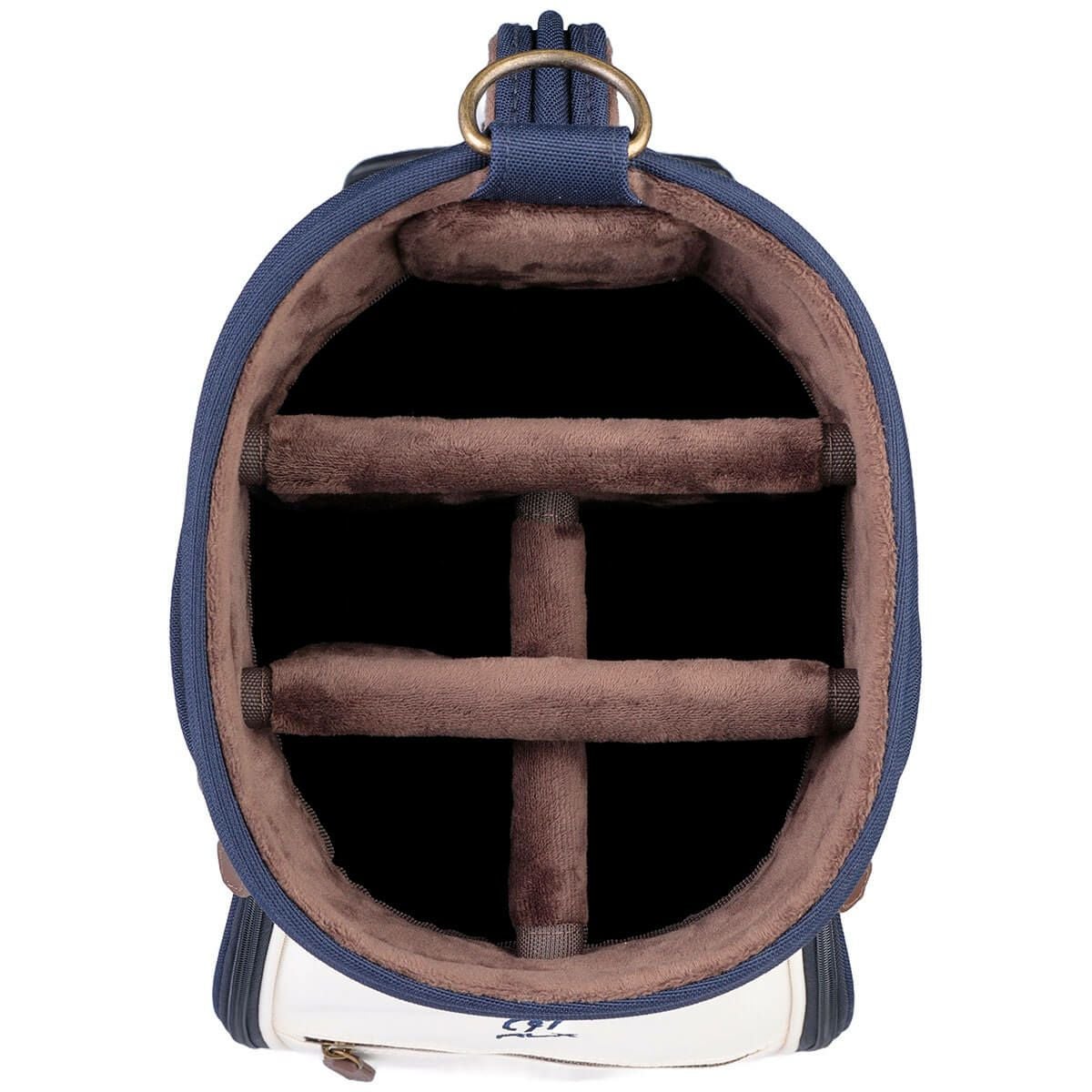 RLX GOLF Polo　カーディガンベア メンズ キャディバッグ RLC019 WN ホワイトネイビー　2025年モデル 詳細5