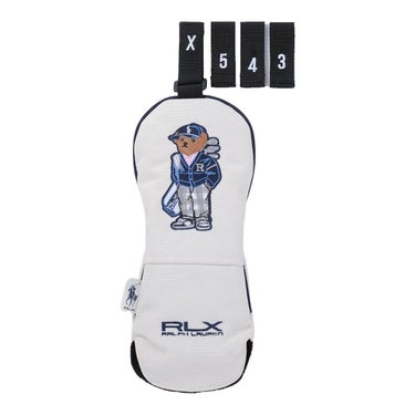 RLX GOLF Polo　カーディガンベア メンズ フェアウェイウッド用 ヘッドカバー RLF019 WN ホワイトネイビー　2025年モデル ホワイトネイビー