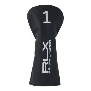 RLX GOLF　プレミアムシリーズ メンズ ドライバー用 ヘッドカバー RLH017 BK ブラック　2025年モデル ブラック