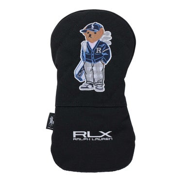 RLX GOLF Polo　カーディガンベア メンズ ドライバー用 ヘッドカバー RLH019 BK ブラック　2025年モデル ブラック