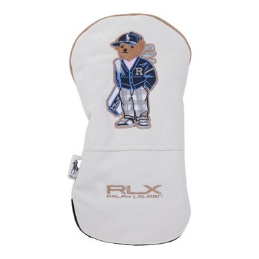 RLX GOLF Polo　カーディガンベア メンズ ドライバー用 ヘッドカバー RLH019 WB ホワイトベージュ　2025年モデル ホワイトベージュ