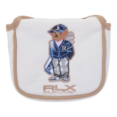 RLX GOLF Polo　カーディガンベア マレット メンズ パターカバー RLM019 WB ホワイトベージュ　2025年モデル ホワイトベージュ