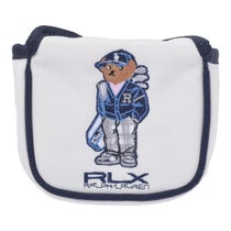 RLX GOLF Polo　カーディガンベア マレット メンズ パターカバー RLM019 WN ホワイトネイビー　2025年モデル