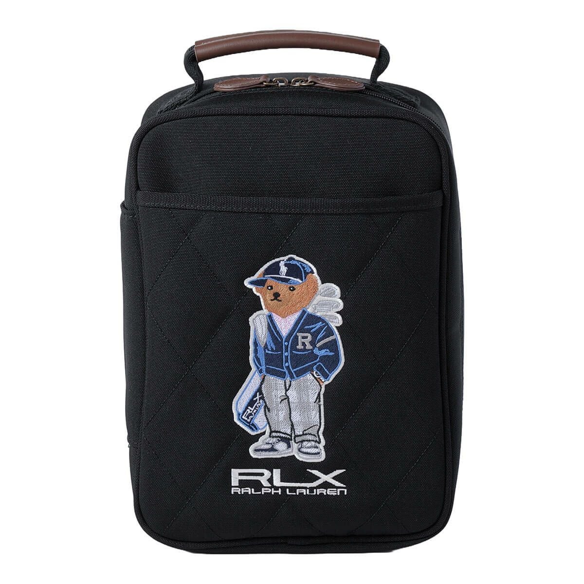 RLX GOLF Polo　カーディガンベア メンズ シューズバッグ RLS019 BK ブラック　2025年モデル ブラック