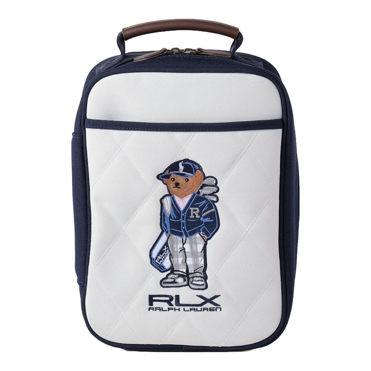 RLX GOLF Polo　カーディガンベア メンズ シューズバッグ RLS019 WN ホワイトネイビー　2025年モデル ホワイトネイビー