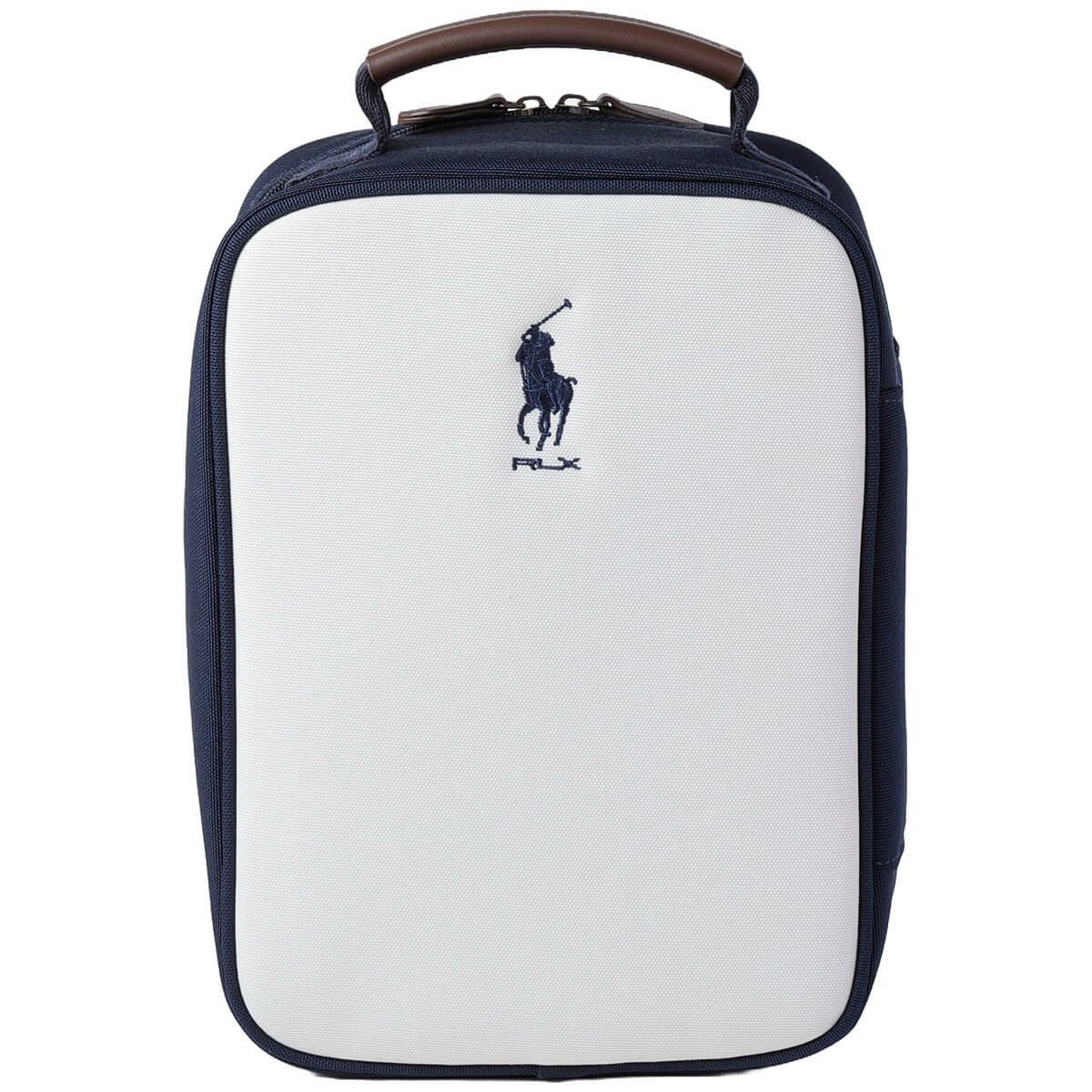 RLX GOLF Polo　カーディガンベア メンズ シューズバッグ RLS019 WN ホワイトネイビー　2025年モデル 詳細1