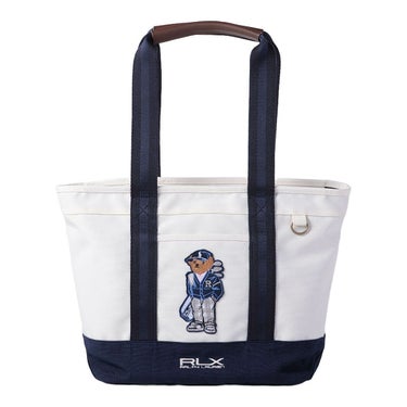 RLX GOLF Polo　カーディガンベア メンズ トートバッグ RLT019 WN ホワイトネイビー　2025年モデル ホワイトネイビー