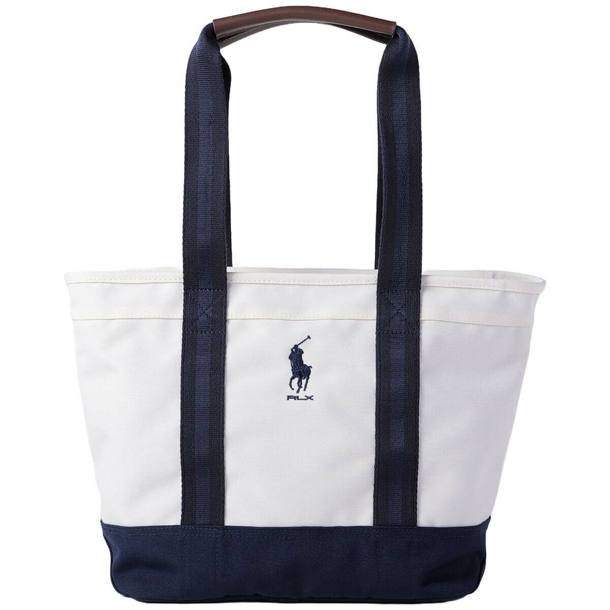 RLX GOLF Polo　カーディガンベア メンズ トートバッグ RLT019 WN ホワイトネイビー　2025年モデル 詳細1