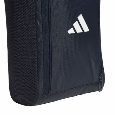 アディダス adidas　メンズ サイドメッシュ シューズバッグ JWK34 JM0215 カレッジネイビー　2025年モデル 詳細4