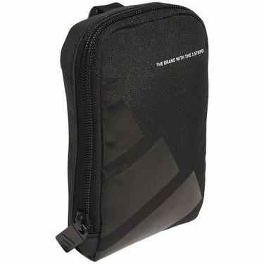 アディダス adidas　メンズ ボールドロゴ マルチポーチ IKC98 IN2760 ブラック　2025年モデル 詳細2