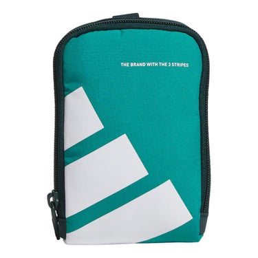 アディダス adidas　メンズ ボールドロゴ マルチポーチ IKC98 JM3029 ピュアティール　2025年モデル ピュアティール