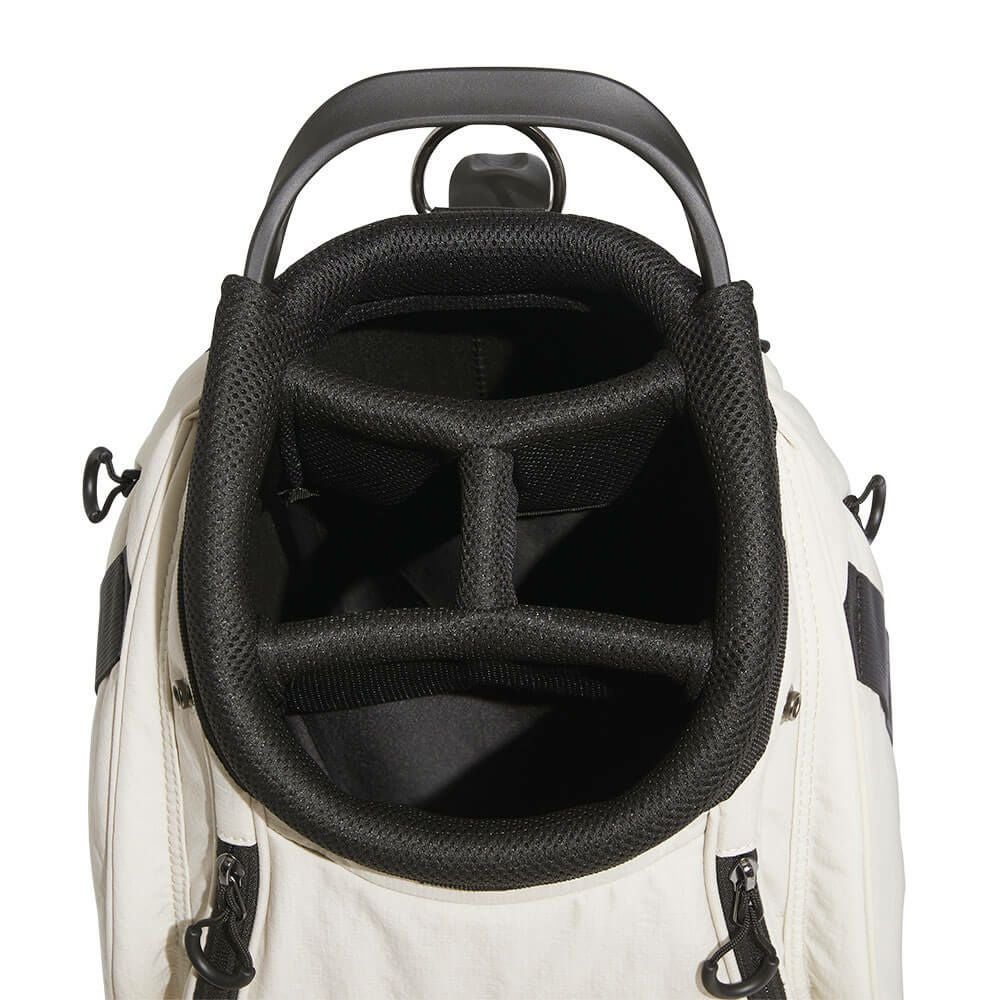 アディダス adidas　メンズ スリーストライプス コーデュラ キャディバッグ KVH34 JM2972 アルミナ　2025年モデル 詳細4