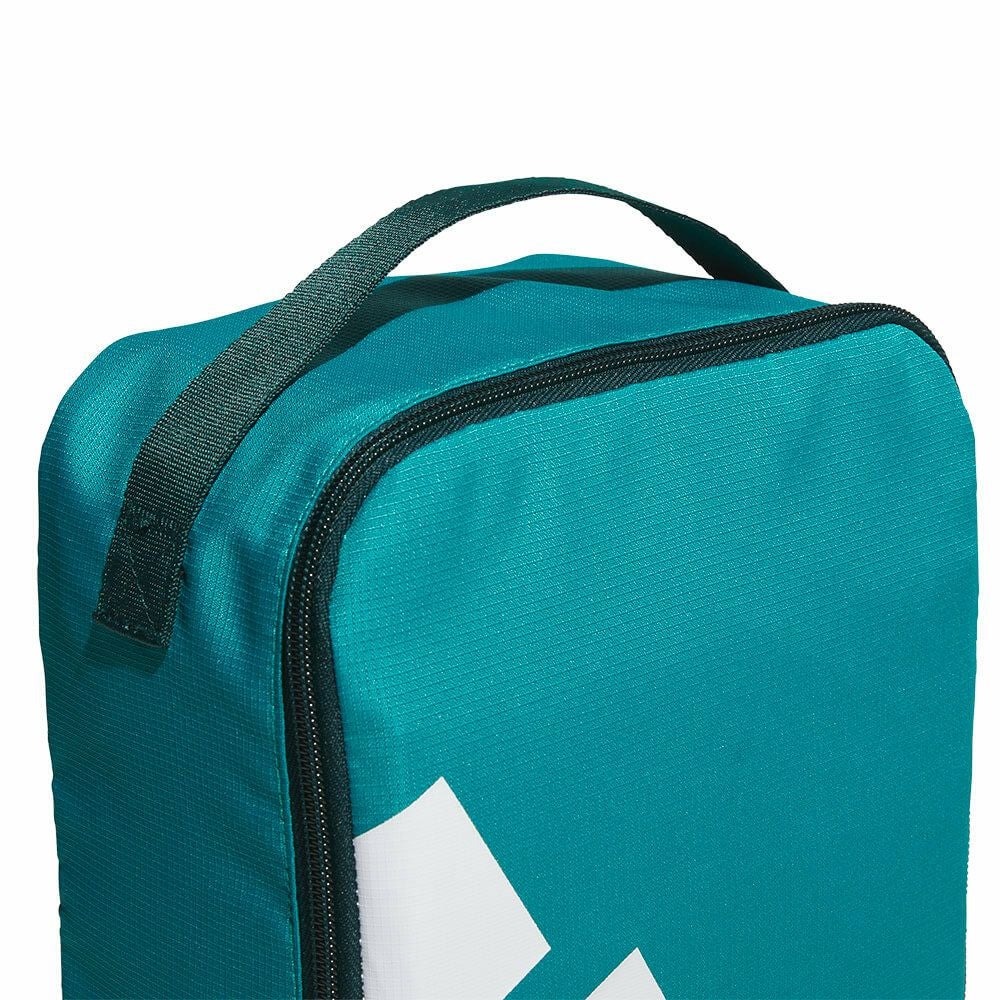 アディダス adidas　メンズ ボールドロゴ シューズバッグ IKD01 JM3030 ピュアティール　2025年モデル 詳細5